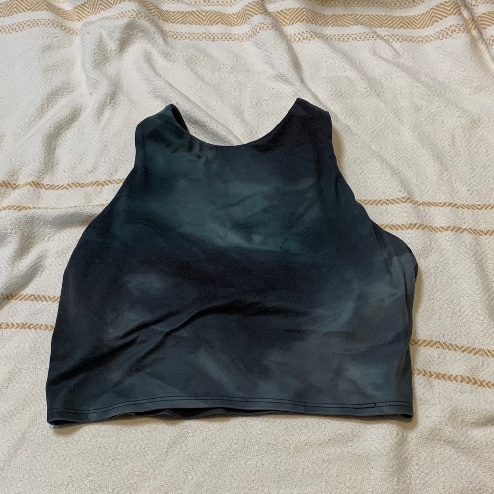 Athleta Tie-dye Conscious Crop Sports Bra Tank Size XS